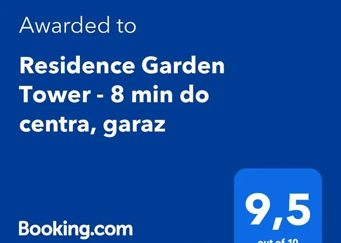 Garden Tower - 8 Min Do Centra, Garaz Διαμέρισμα *